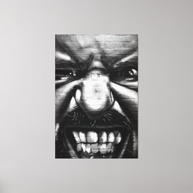 Graffiti 2 40 x 60 (100 x 150 cm) waca canvastryck (Framsida)