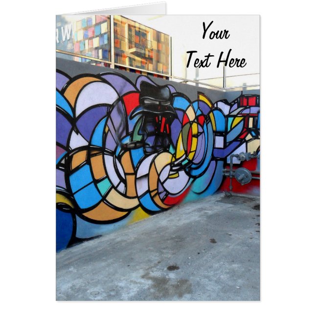 Graffiti 3 hälsningskort (Framsidan)