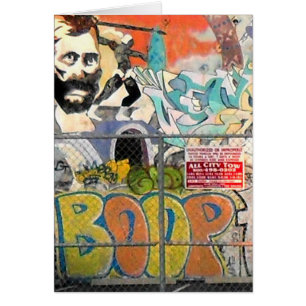 Graffiti 5 hälsningskort
