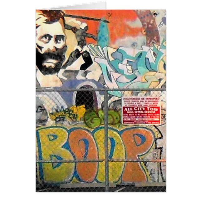 Graffiti 5 hälsningskort (Framsidan)