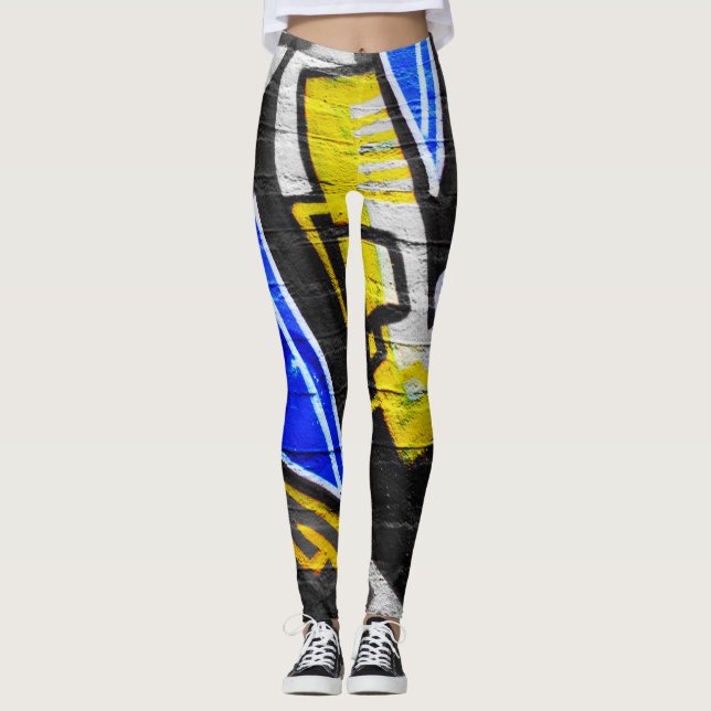 Graffiti 6 lecnm leggings (Framsida)