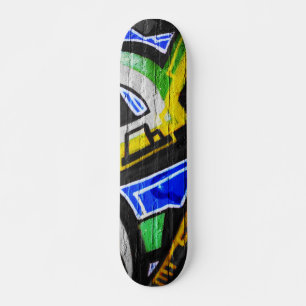 Graffiti 6 sdcn mini skateboard bräda 18,5 cm