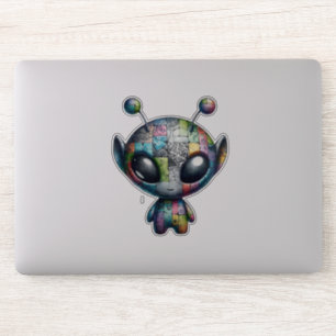 Graffiti Alien - Lil Bro Sticker Klistermärken