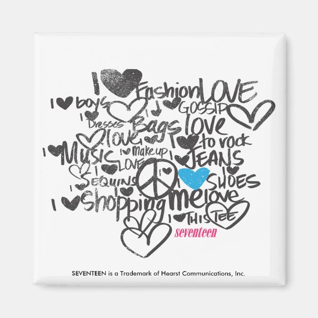 Graffiti Aqua Magnet (Framsidan)