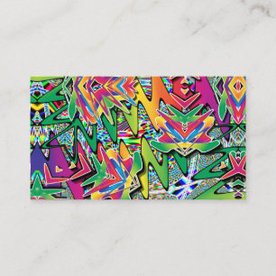 Graffiti Arrow Explosion Visitkort