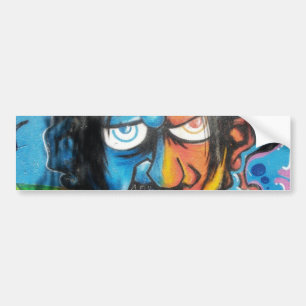 Graffiti Art Bumper Sticker Bildekal