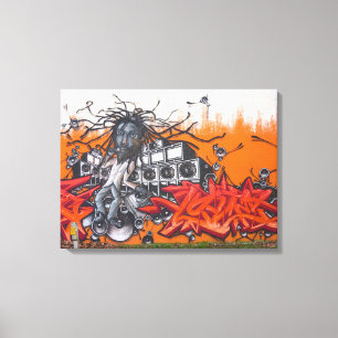 Graffiti Art Canvastryck