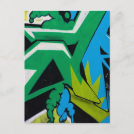 Graffiti Art-design Vykort