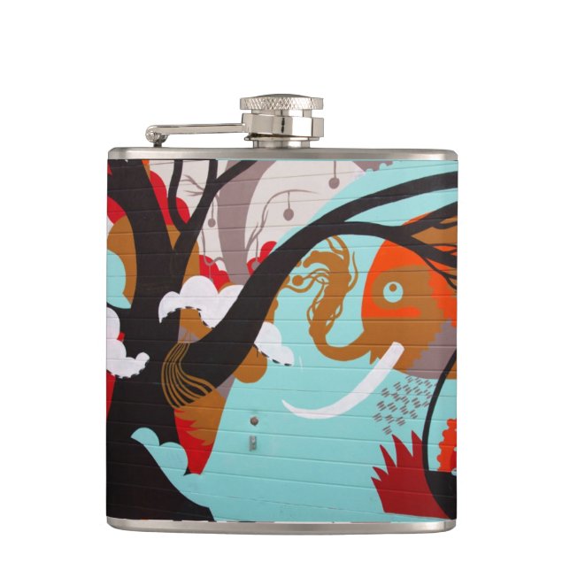 Graffiti Art Flask Fickplunta (Framsidan)
