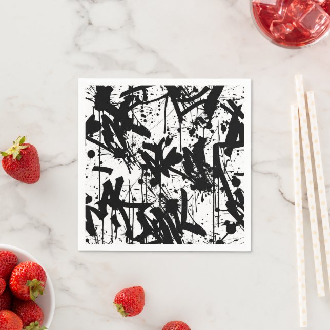 Graffiti Art Pappersservett (Insitu)