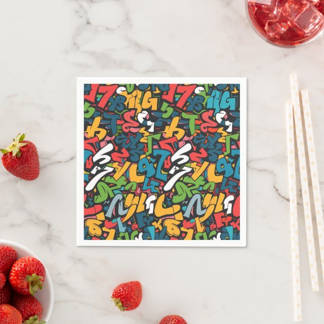 Graffiti Art Pappersservett (Insitu)