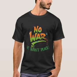 Graffiti Art Peace Design Manar Anpassningsbar T Shirt