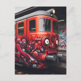 Graffiti Art Postcard Vykort