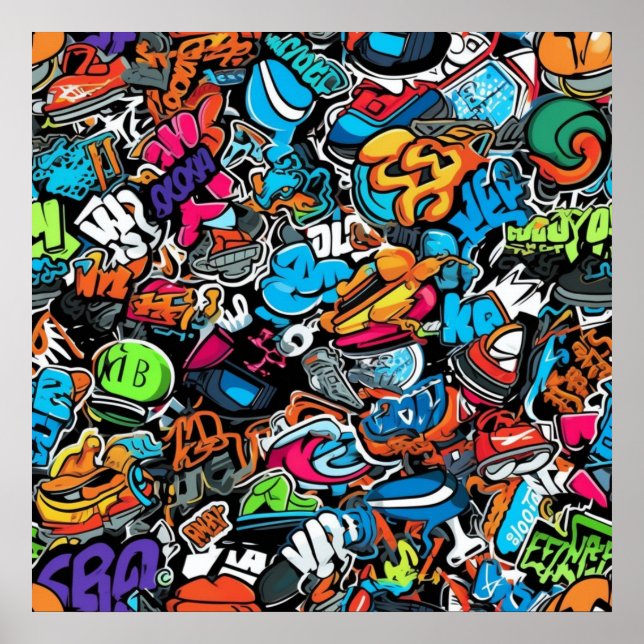 Graffiti Art Poster (Framsidan)