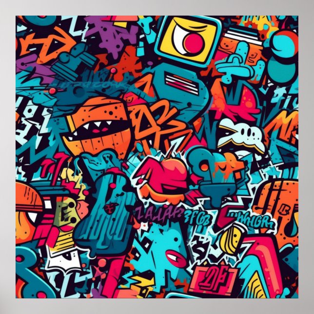 Graffiti Art Poster (Framsidan)