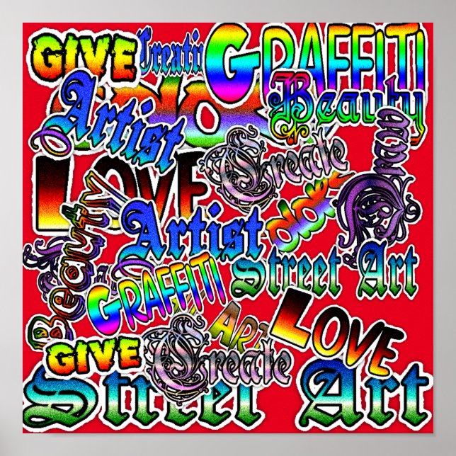 Graffiti Art Poster (Framsidan)
