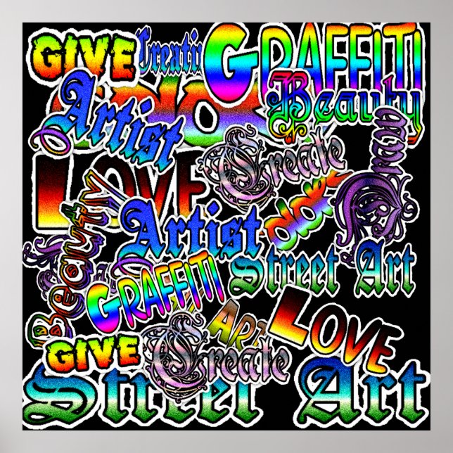 Graffiti Art Poster (Framsidan)