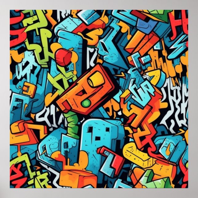 Graffiti Art Poster (Framsidan)