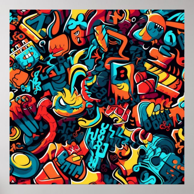 Graffiti Art Poster (Framsidan)