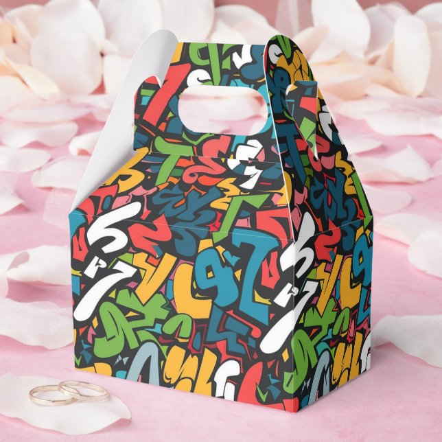 Graffiti Art Presentaskar (Bröllop)