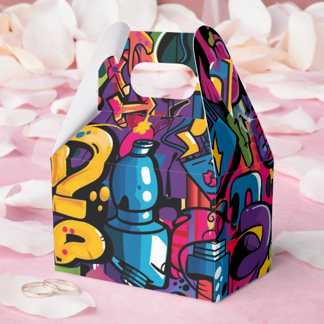 Graffiti Art Presentaskar (Bröllop)