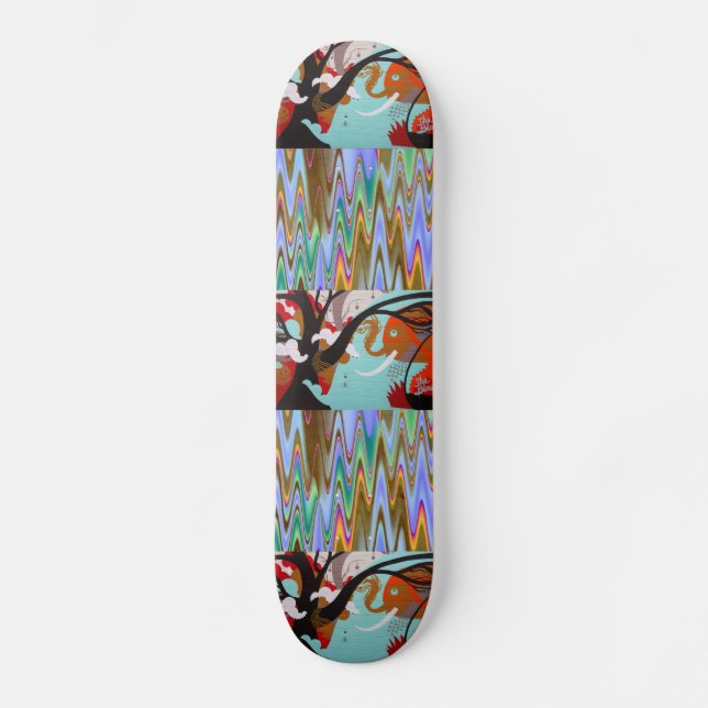 Graffiti Art Skateboard (Framsida)