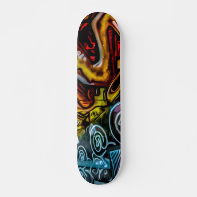 Graffiti Art Skateboard (Framsida)