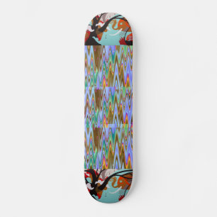 Graffiti Art Skateboard Bräda 20,5 Cm