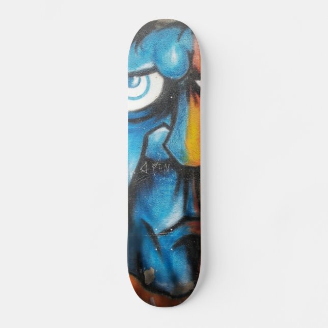 Graffiti Art Skateboard Bräda 20,5 Cm (Framsida)