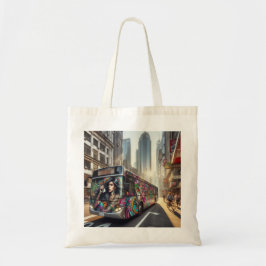 Graffiti Art Tote Bag Tygkasse