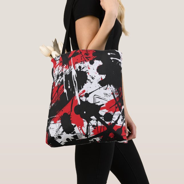 Graffiti Art Tygkasse (Närbild)