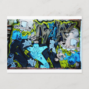 Graffiti Art Vykort