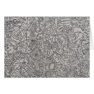 Graffiti Artwork Hälsningskort