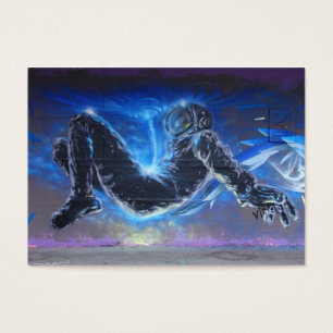 Graffiti Astronaut Visitkort
