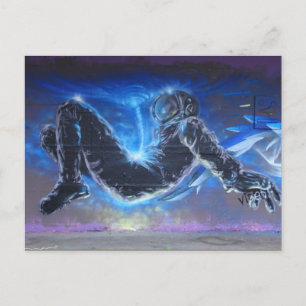 Graffiti Astronaut Vykort