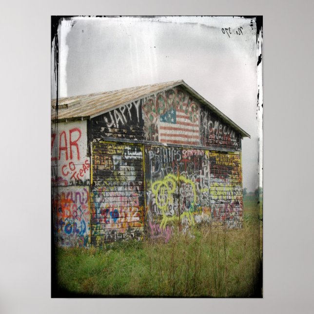 Graffiti Barn Poster (Framsidan)