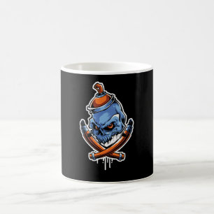 Graffiti Bones Kaffemugg