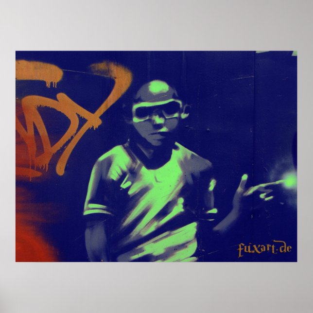 Graffiti Boy Poster (Framsidan)