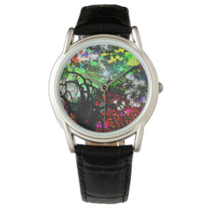 Graffiti Brick Wall Armbandsur