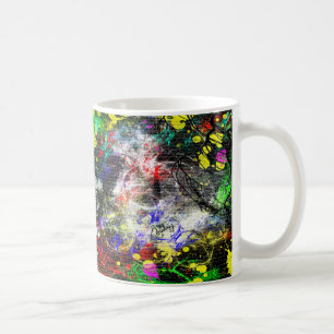 Graffiti Brick Wall Kaffemugg