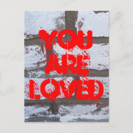 Graffiti Bricks Vykort