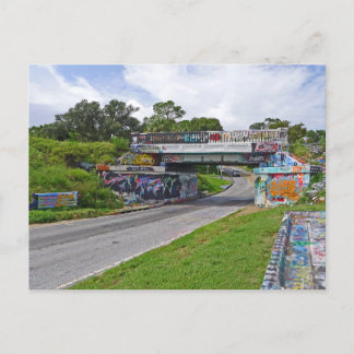 Graffiti Bridge Pensacola Florida Vykort