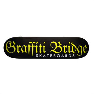 Graffiti Bridge Skateboard Bräda 19,5 Cm