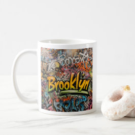 Graffiti Brooklyn Kaffemugg