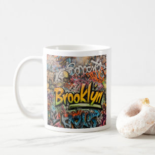 Graffiti Brooklyn Kaffemugg