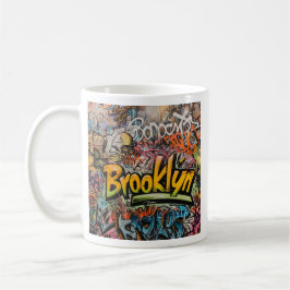 Graffiti Brooklyn Kaffemugg
