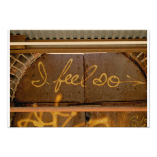 Graffiti- Brooklyn NYC Fototryck