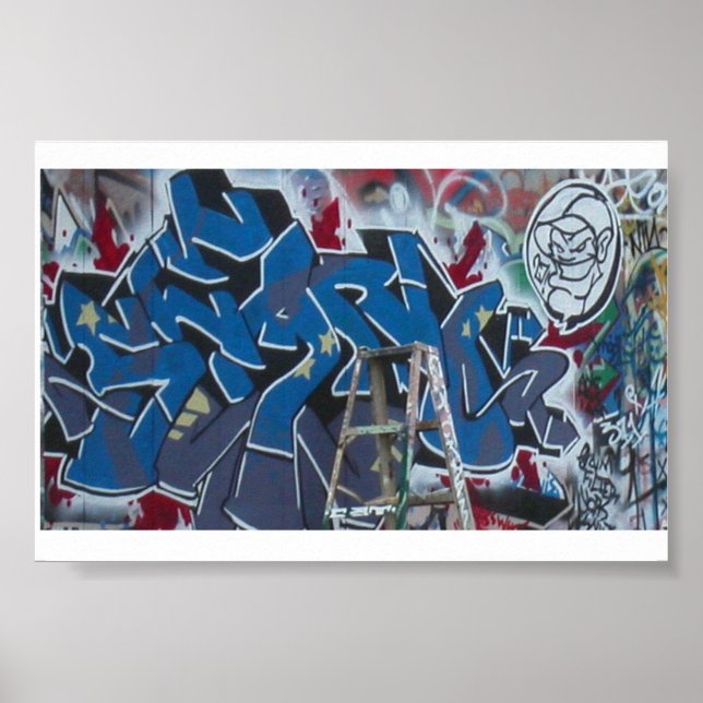 Graffiti by Sean *th'Blues* Poster (Framsidan)