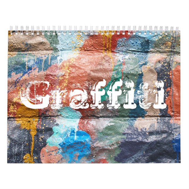 Graffiti Calendar Kalender (Omslag)