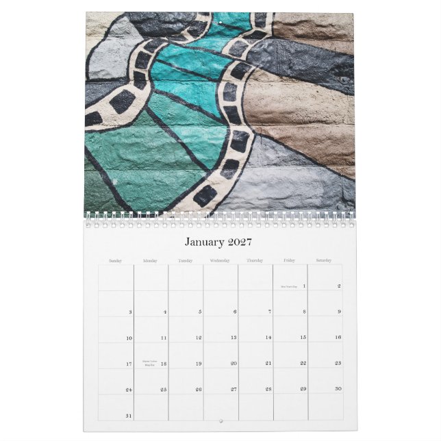 Graffiti Calendar Kalender (Jan 2027)